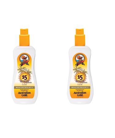 Australian Gold Spf15 Spray Gel Ultimate Hydration 8 Ounce (235ml) (2 Pack)