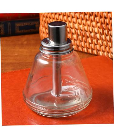 Beatifufu Glass Bottle Pump Bottle Nail Polish Remover Pump Push down Pump Push down Bottle Clear Container Clear Cosmetic Bottle Pump for Nail Art Jar - Buy Online on GoSupps.com