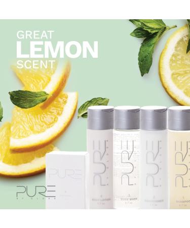 Pure by Gloss Fresh Lemon Scent Body Lotion 3 Pack - 8.5oz | Moisturizing, Softening & Cruelty-Free Formula for All Skin Types - Buy Online on GoSupps.com