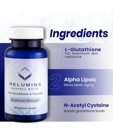 Relumins Advance Total Glowing Rebuild Oral Glutathione Capsules Day Lotion Repair Solution Cream Serum & Soap - Nourishment Smooth Radiant Appearance Daily Skincare Routine Gift for Women - Buy Online on GoSupps.com