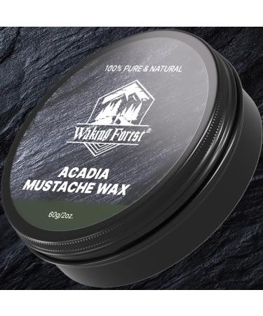 Mustache Wax for Men Medium Hold Beard Wax Tam Mustache Natural Look Moustache Wax for Men 2oz Natural Scented Beard Grooming Kit for Men Groom Moisturizes Beard and Skin Easy to Apply and Clean