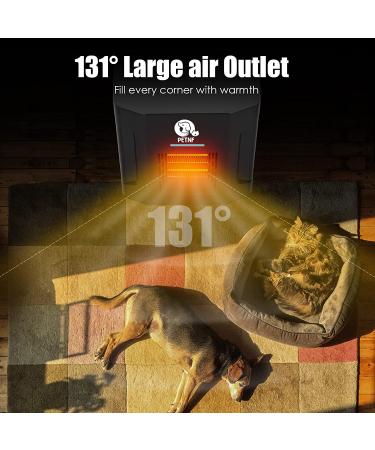 300W Dog House Heater with Thermostat & App Control | Outdoor Pet Heater with Adjustable Temp & Timer | Safe & Easy to Install - Buy Online on GoSupps.com