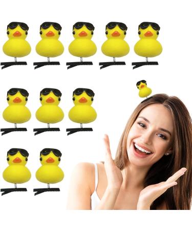 Duck Plush Hairpin | Duck Plush Hair Clips Hairpin Pins | Yellow Duckling Hair Clip Hair Accessories for Girls Women - Buy Online on GoSupps.com