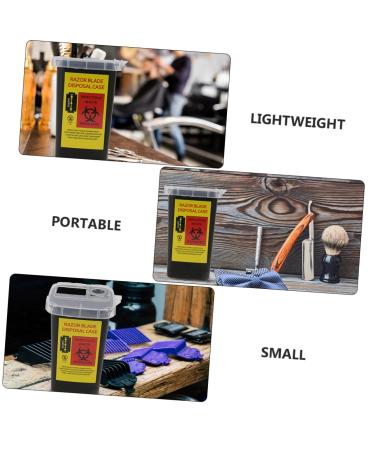 Beavorty 4-Piece Blade Storage Box Set | Hairdresser Blade Waste Containers | Plastic Shaving Disposal Etui for International Shipping - Buy Online on GoSupps.com