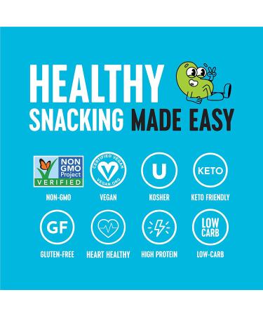 The Only Bean Crunchy Roasted Edamame Variety Pack - High Protein, Low Calorie Snack for Adults & Kids - Vegan, Gluten Free, Keto Friendly (24 Pack) - Buy Online on GoSupps.com
