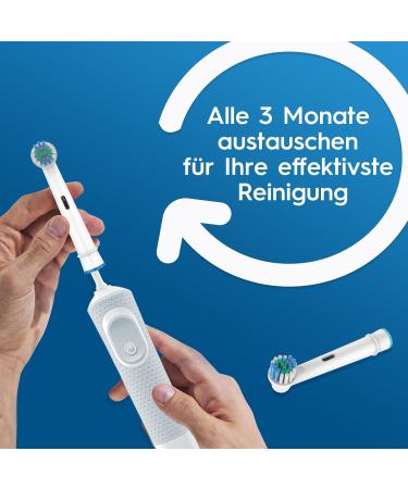 HSYTEK 20s Winding Brushes for Oral-B Electric Toothbrush - Replacement for Genius X Pro 2 2500 Pro 3 3500 Vitality 100 - 20 Pieces Pack - Buy Online on GoSupps.com
