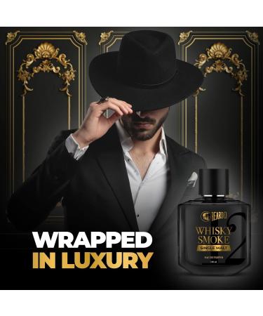 Beardo_SINGLE MALT Whisky Smoke Perfume for men 100ml | INTENSE EAU DE PARFUM - Highly Concentrated | Spicy Woody - Oudh - Luxury Perfume | Gift For Brother | Gift For Friends - Buy Online on GoSupps.com