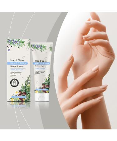 Hand Cream - 80g non-greasy and smoothing moisturizing cream hand care lotion for women and men for cracked skin hydration travel daily and winter care - Buy Online on GoSupps.com