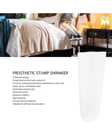 Buy Thickened Silicone Prosthetic Liner Sleeves for Amputees - Reduce Friction & Discomfort | Silicone Gel Prosthetic Sleeves (M) - International Shipping Available - Buy Online on GoSupps.com