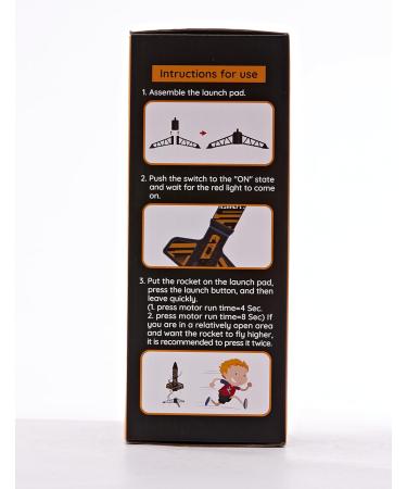 SainSmart Jr. Rakete Motorized Rocket Toy - Outdoor Fun for Kids 8-12 | Launch Up to 61 Meters - Buy Online on GoSupps.com