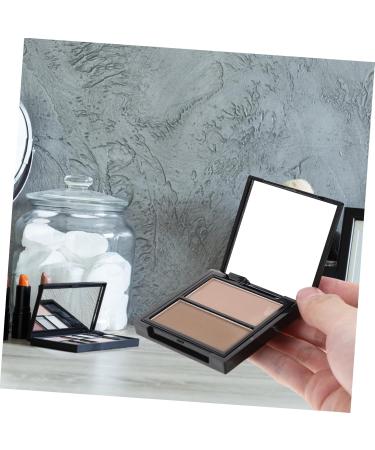  POPETPOP POPETPOP 2 Powderpuff Repair Trays Face Stencils Shading Powder Highlighter Brighten Facial Skin Powder Palette Foundation Cosmetics Cream Shadow For - Buy Online on GoSupps.com