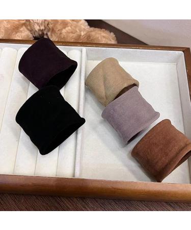 Hair Elastics No Damage Wide Hair Bands Hair Elastics | Hair Accessories Seamless Elastics Rubber Bands No Damage Ponytail Holders Pony Tails Hair Ties - Buy Online on GoSupps.com