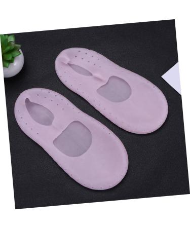 Ipetboom 3 Pairs Moisturizing Sock Ear Piercing Cleaning Solution Cotton Finger Protectors Plantar Socks Moisturizer Socks Hydrating Socks Silicone Gel Ladies Socks Boat Sock Miss Insole - Buy Online on GoSupps.com