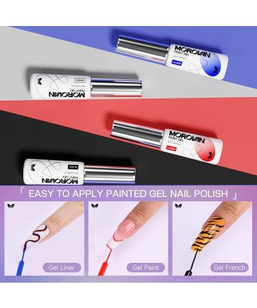 Morovan Acrylic Nail Kit with Drill and UV Light - Professional Set for Nail Extensions, Glitter Powder, and Nail Art - DIY Starter Kit for Home - Multicolor - Buy Online on GoSupps.com