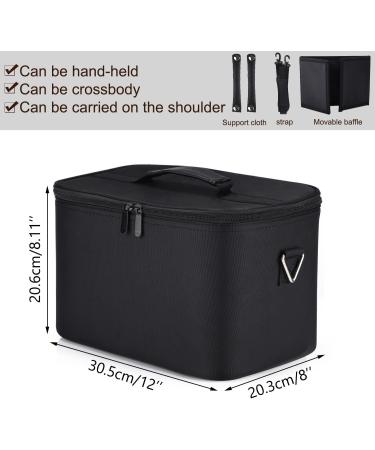 Large Barber Hairdresser Bag | Stylish Traveling Bag for Hairstylists | Storage for Clippers Scissors Brushes & Tools | Perfect Barber Supply Tote w/ Shoulder Strap - Buy Online on GoSupps.com