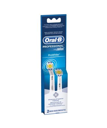 Oral-B Professional Prowhite Replacement Brush Head 2 Count