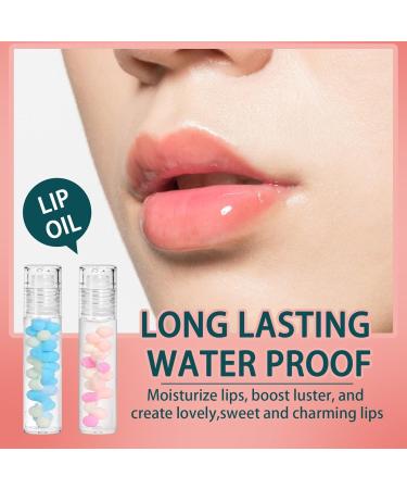 Moisturizing Lip Oil Soothes Lips Protecting Lip Film Moisturizing Exfoliating Lip Moisturizer Lasting Bright Lip Oil Lip Care Tool Make Lips Fuller And Moisturizing (3MIX) - Buy Online on GoSupps.com