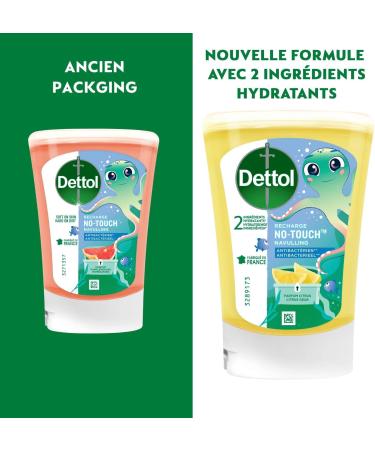 Dettol No-Touch Kids - Recharge Savon Mains - Citron- 250 ml - Buy Online on GoSupps.com