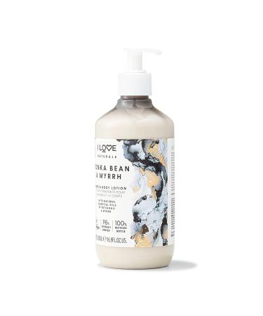 I Love Naturals Tonka Bean & Myrrh Hand and Body Lotion - Moisturizing Coconut Oil & Shea Butter for Dry Skin - 16.9 oz - Exotic Cinnamon Lavender Sandalwood Vanilla Scents - Buy Online on GoSupps.com