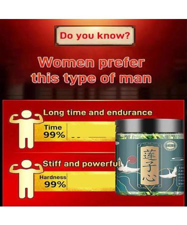 Lotus Seed Core Tea for Men 60g Lotus seed tea Natural Dried Lotus Plumule Lotus Embryo Tea Lotus seed heart lotus plumule tea Lian Zi Xin Tea Men's Essentials Pure Chinese Herbal Tea (3Box) - Buy Online on GoSupps.com