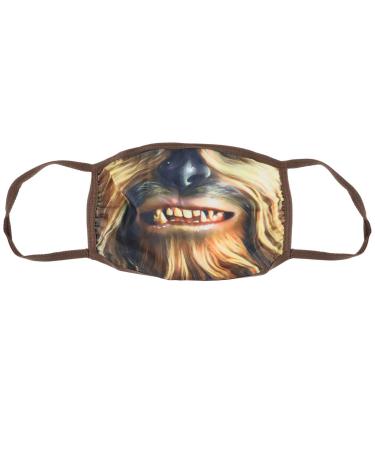 Concept One Star Wars Chewbacca CGI Adult Face Mask Brown