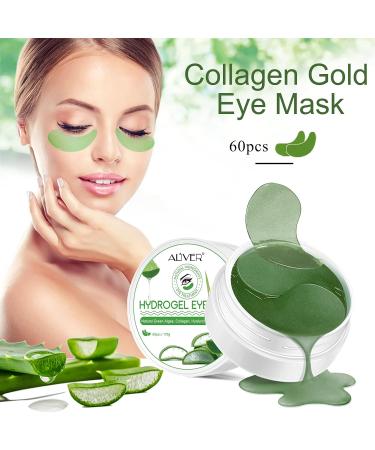 Under Eye Patches - 30 Pairs | Collagen Eye Mask for Dark Circles Puffy Eyes & Wrinkles | Hyaluronic Acid & Aloe | Moisturizing Anti-Aging Treatment - Buy Online on GoSupps.com