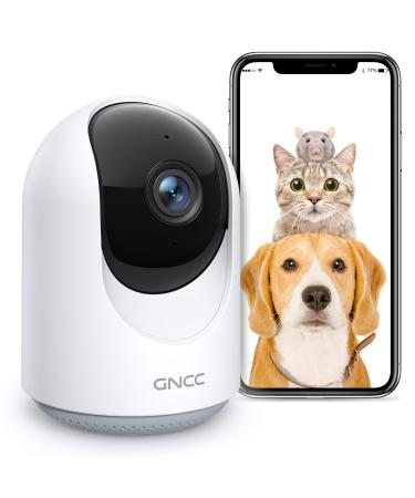 GNCC Pet Camera, Indoor Camera for Baby/Pet/Security with Night Vision, Dog Camera, 2-Way Audio, 2.4G WiFi, 360 PTZ Remote Control(Manual Up and Down), Smart Detection, SD&Cloud Storage, P1 - Buy Online on GoSupps.com