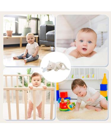 Paodduk Animal Pacifier Holder - Soft Cuddly & Skin-Friendly Attachment for Most Pacifiers | Adorable Elephant Design - Buy Online on GoSupps.com