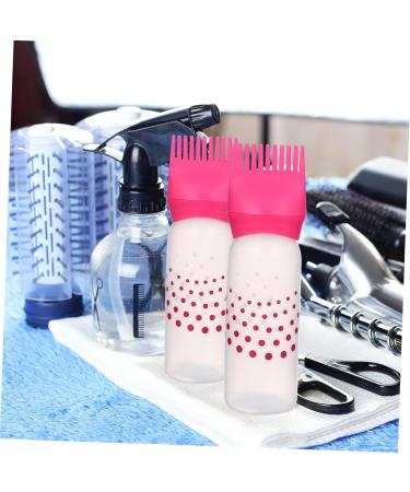 iplusmile 2 pi ces Bouteilles de pour Cheveux avec chelle Applicateur de Coloration Capillaire pour Usage Domestique et Salon Rose - Buy Online on GoSupps.com