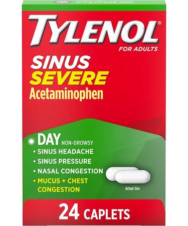 TYLENOL SINUS SEVERE CAPS 24