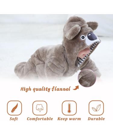 Doladola Unisex Baby Koala Romper | Spring Autumn Flannel One Piece Pyjamas | 3.5-4.5 Years - Buy Online on GoSupps.com