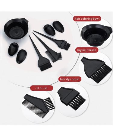 PMECXD Hair Dye Coloring DIY Salon Tool Kit - 21 Pieces for Professional Hair Tinting & Coloring - Includes Bowl, Brush, Ear Cover, Gloves - Ideal for Hair Dyeing, Bleaching, and Styling - Buy Online on GoSupps.com