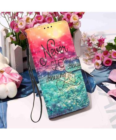 Buy Compatible Samsung Galaxy A03S PU Leather Wallet Case - Glossy 3D Pattern Card Holder - Shine & Bling Design - Buy Online on GoSupps.com