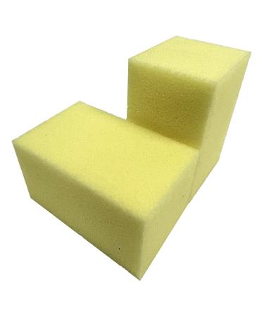 New Millennium Products Grip Strength Trainer, 4-Pack Extra Soft Yellow Foam Hand Therapy Exercisers