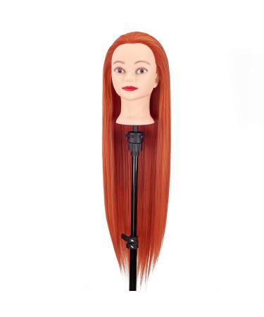 Hairdresser Neverland 28 Training Head - Professional Fiber Hair Styling Set with Holder & DIY Accessories | Perfect for Hairdressers & Students - International Shipping Available - Buy Online on GoSupps.com