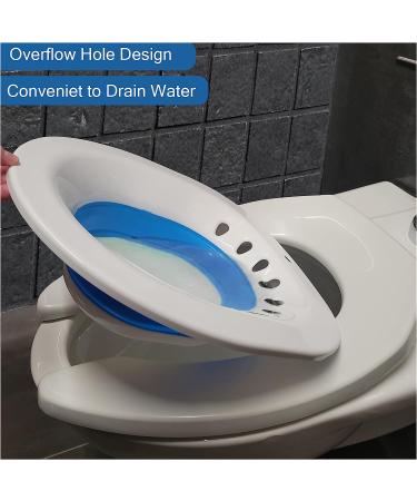 Foldable Sitz Bath for Hemorrhoids & Postpartum Care - Yoni Steam & Perineum Relief - Easy to Store - Buy Online on GoSupps.com