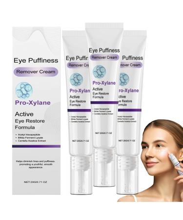 Anti-Puffiness Eye Cream, Instant Temporary Firming Cream, Moisturizing Eye Cream for Eye Bags and Under Eye Bags (3Pcs)