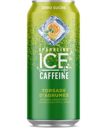  Sparkling Ice Caffeine Citrus Twist Sparkling Water. Caffeinated Sparkling Water from Coffee Beans and Green Tea Extracts for the Perfect Pick-Me-Up. 473 mL (Pack of 12) Citrus Twist (Caffeine) 473 ml (Pack of 12) - Buy Online on GoSupps.com