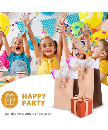 50Pcs Brown Kraft Paper Bags with Handles Bulk 10 * 4.6 * 13 inch Paper Gift Bags Shopping Bags for Wedding Party Favor Recycled Large Paper Bags Craft Gift Grocery Retail Bags - Buy Online on GoSupps.com