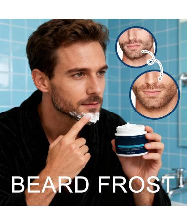 Beard Moisturizing Cream Natural Moustache Lotion 100 ml | Beard Butter - Moisturizing Face Shaving Care Styling Hairdresser Hydration - Buy Online on GoSupps.com