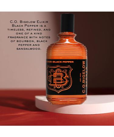 C.O. Bigelow - Elixir Black Pepper - No. 1586 2.5 fl oz Cologne for Men Bourbon & Sandalwood Scented Masculine Refined Long Lasting Mens Cologne - Buy Online on GoSupps.com