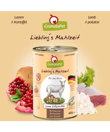 Granapet Liebling's Meal Multipack 3 - Grain-Free Wet Dog Food (6 x 400g) | High Meat & Quality Oils - Premium Trials - Buy Online on GoSupps.com