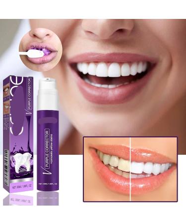 Professional Teeth Whitening & Stain Remover Toothpaste - Remove Stains Prevent Pigmentation Brighten Yellow Teeth(1PCS) 1 Count (Pack of 1) - Buy Online on GoSupps.com