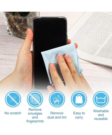 PATIKIL 20 Pack Eyeglass Microfiber Cleaning Cloths | 6"x6" Soft Wipes for Glasses Camera Lenses & Screens | Individually Pouched White - Buy Online on GoSupps.com