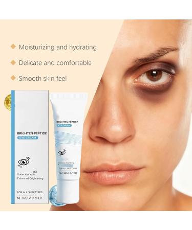  ZHJZGS Peptide eye contour cream brightening moisturizing and soothing formula for comfortable under-eye care helps minimize the appearance of dullness around the eyes (8PCS) - Buy Online on GoSupps.com