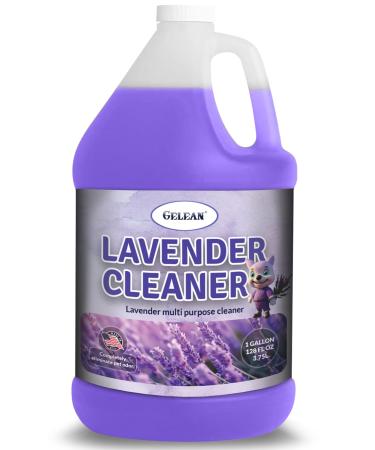 LAVENDER Multi Purpose Cleaner & Deodorant Concentrate Lavander cleaner Extra Strong Odor Floor Cleaner - USA Made - Floor Cleaner Odor eliminator 128oz