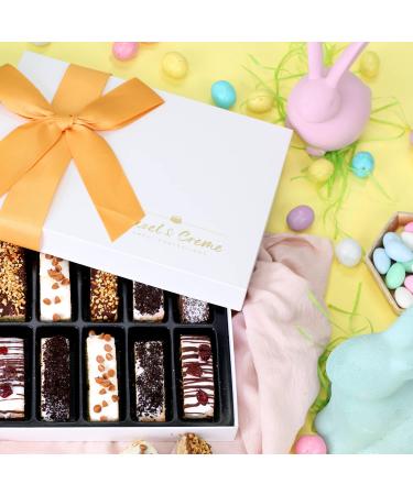 Hazel & Creme Biscotti Gift Basket - Gourmet Cookies for Corporate, Birthday, Holidays - Large Gift Box for Men and Women - Buy Online on GoSupps.com