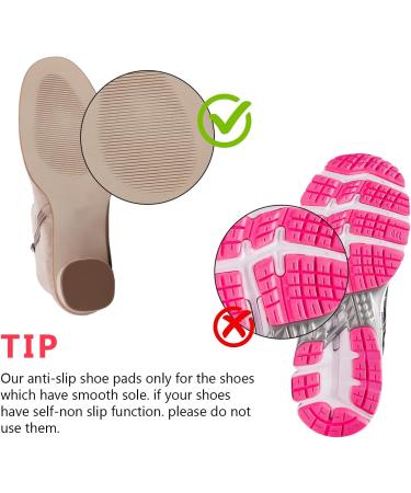 Sibba 8Pcs Non-Slip Shoe Pads - Self-Adhesive Sole Protectors & Grips for High Heels | Durable Rubber Inserts for Maximum Traction - Buy Online on GoSupps.com
