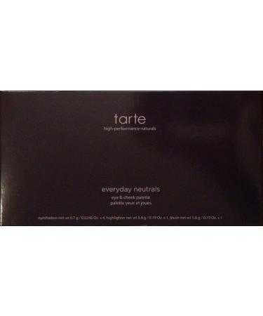 Tarte Everyday Neutrals Eye & Cheek Palette - 6 Versatile Eyeshadows Blush & Highlighter | International Shipping Available - Buy Online on GoSupps.com