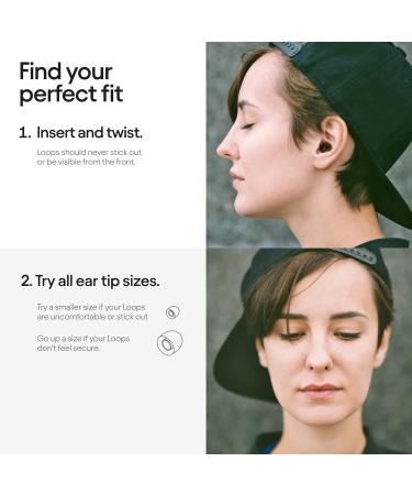 Loop Engage Solstice Earplugs - 16 dB Noise Reduction for Conversations, Social Gatherings, Parenting - Includes 8 Ear Tips - Amber - Buy Online on GoSupps.com